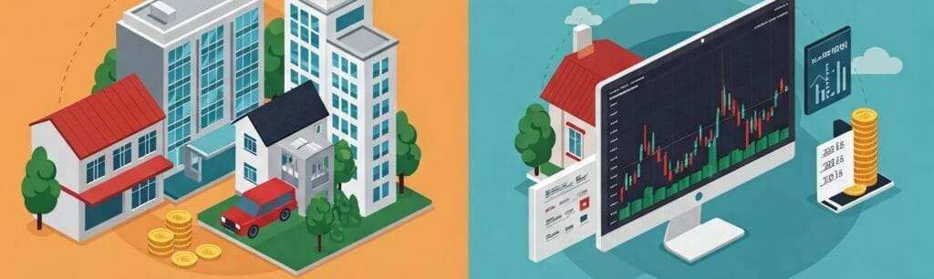 Real Estate vs. Stocks: Weighing the Pros and Cons